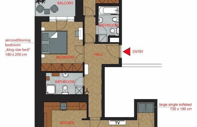 Decadent Art Deco Apartment in Old Town - Foto 26