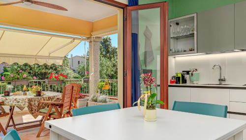 Agata verde con terrazza e giardino - Foto 5