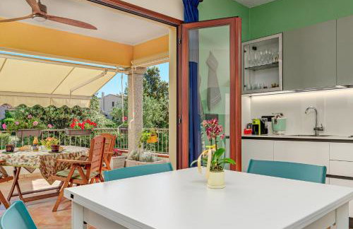 Agata verde con terrazza e giardino - Foto 20