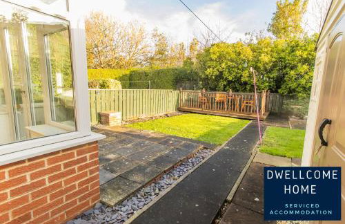 Free Driveway Parking, Fast WIFI, Ideal for long term contractor, etc stays - Dwellcome Home Ltd 3 Bedroom Boldon House - see our site for assurance - Foto 20