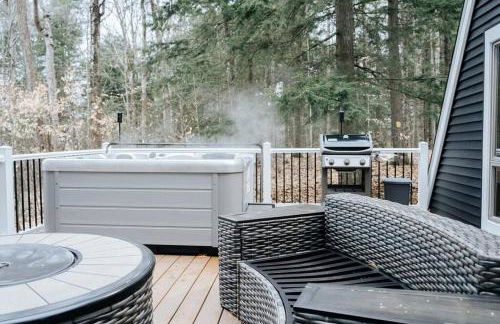 NEW! Cozy & Modern A-Frame in the woods w/HOT TUB - Photo 16