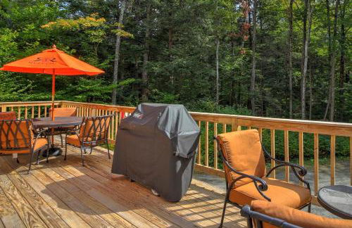 Mt Snow Home with Privacy Hot Tub Firepit - Foto 54