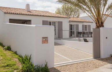 Villa Ernest, 100 m plage Saint Martin de Ré, quartier recherché de la Cible, calme absolu, piscine chauffée - Foto 7