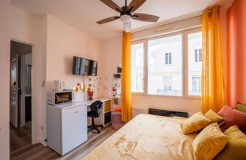 Le Cosy Perpignan Centre, 2 rooms, 2 bathrooms, free WIFI, free parking, lift, central, renovated, spacious - Foto 30