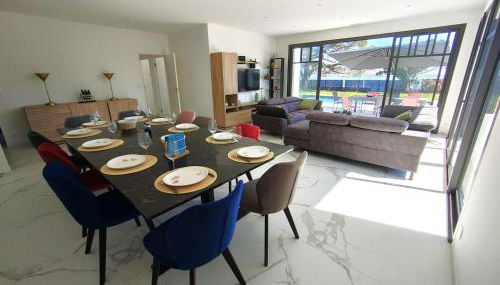 Villa 12 pers avec piscine chauffée et vue exceptionnelle, première ligne Bassin d'Arcachon - FR-1-736-32 - Foto 3