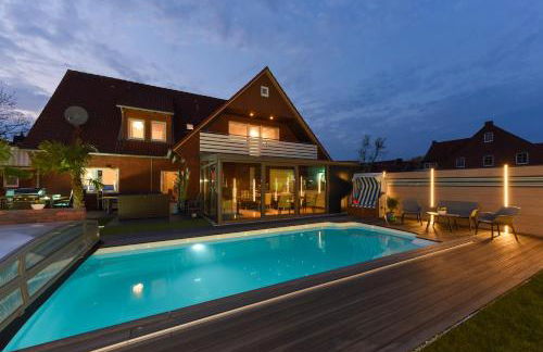 Ferienwohnung Haus zum Seehund mit Pool, Garten und Tischtennisplatte - Foto 16