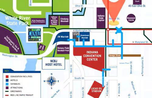 #1 Downtown King Free Parking- Walk to Gainbridge, Lucas Oil, Conv Cntr - Foto 17