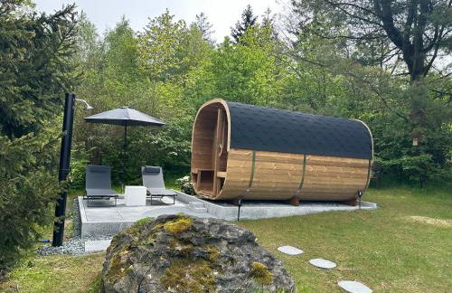 Frankenwald Ferienhaus FourStars am See in Lichtenberg, Bayern, Oberfranken, Bad Steben - Hof -Saale, Rennsteig - Foto 38