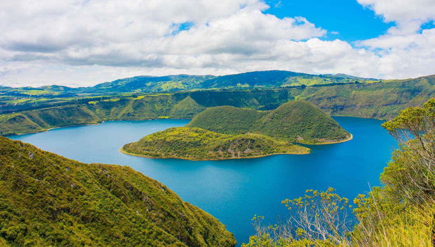 Laguna del vulcano Cuicocha
