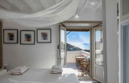 Sea & Sunset View Villa Chora with private jacuzzi - Foto 1