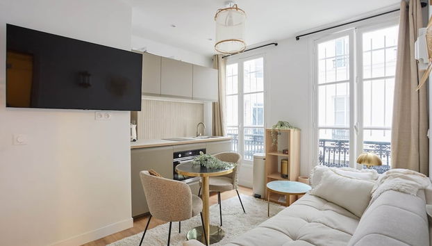 Cosy and New Studio Center of Paris - Foto 5, Zona de estar