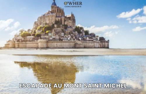 Granville 6 pers, proche gare-mer-centre, jardin - Foto 33