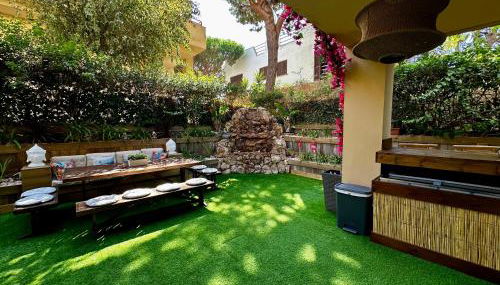 BASTINAZO ALOHADREAM - PREMIUM - Dúplex Lujo Recién Reformado con Jardín, Piscina, Parking, Aire Acondicionado - Los Caños de Meca - 50m playa - Foto 3, Garden, Garden view