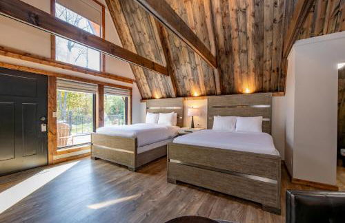 Cove Creek Lodge 211 Standard Double Queen Fireplace Room - Foto 1