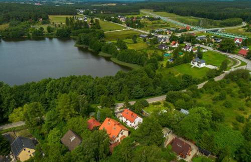 Domek Kamień - z tarasem, z kominkiem i altaną grillową - TOP lokalizacja przy jeziorze - Foto 17