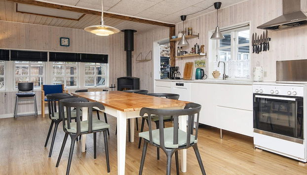 4 Star Holiday Home in Grenaa - Foto 4, Cocina privada