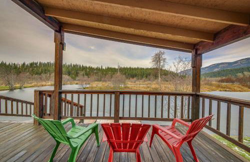 Bonners Ferry Cabin with Wraparound Deck and Views! - Foto 34