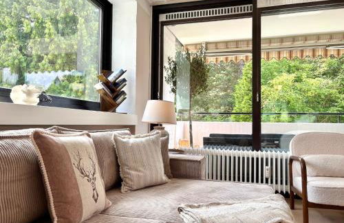 HyggeLiving - DELUXE - 90qm - Balkon - Gartenblick - 55 Zoll TV - Boxspringbetten - Hunde - Kinder - Fahrradkeller - Foto 23