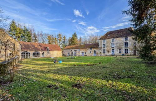 Manoir XV et Grange avec Piscine chauffée privée - Foto 35
