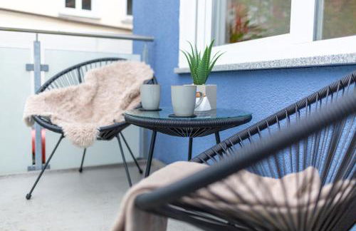 BEST STAY CityAppartment Hünfeld- SmartTV FreeWlan Balkon, in wenigen Minuten am Bahnhof, Innenstadt und doch ruhig gelegen - ideal für Paare oder Geschäftsreisen - Foto 29