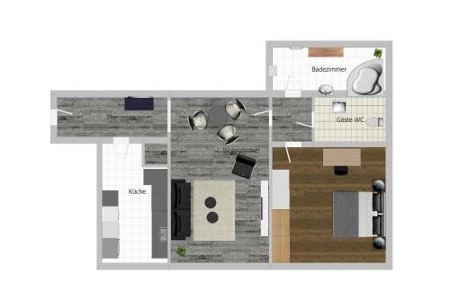 Deluxe! Hbf-Nähe mit Kingsize-Bett, 65 m2 - Photo 9