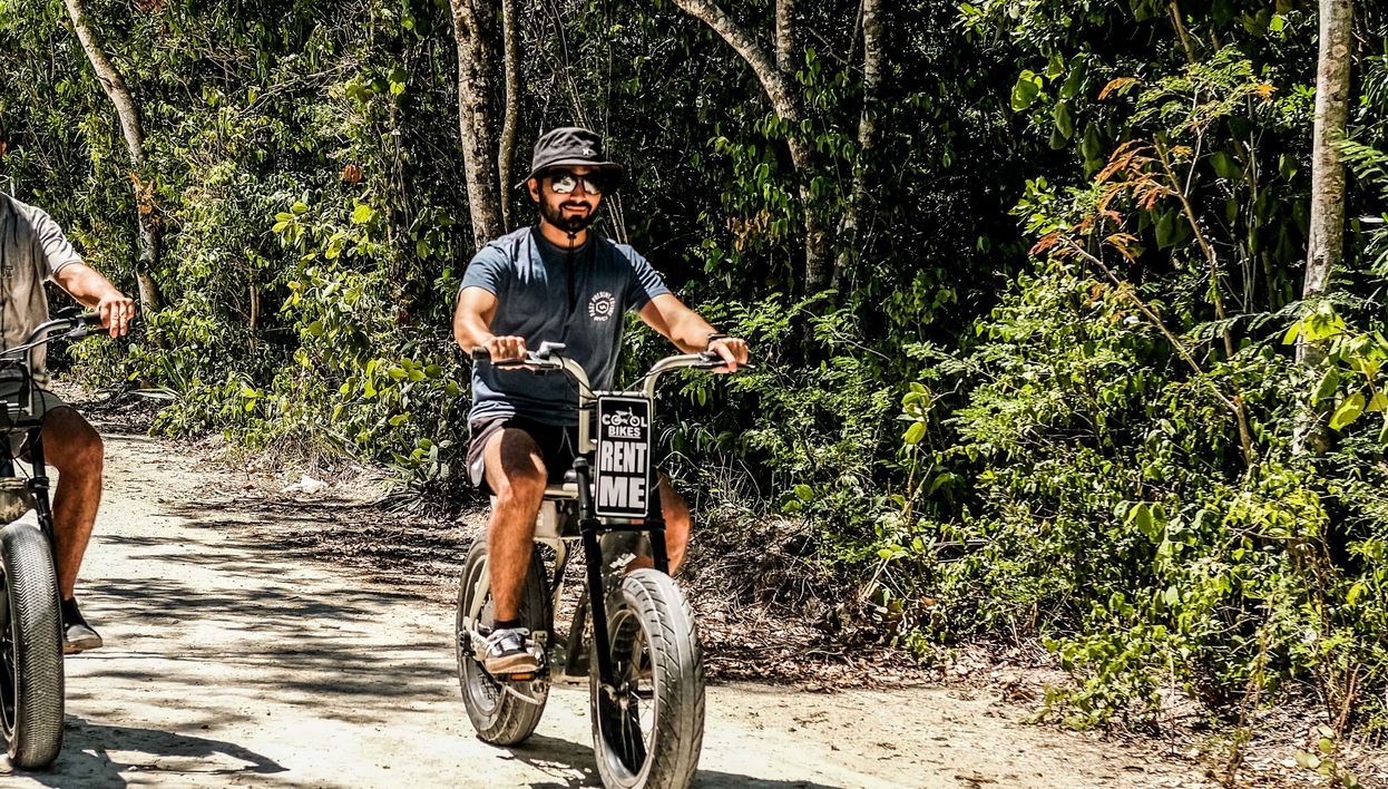 Tour di Riviera Maya in bici elettrica