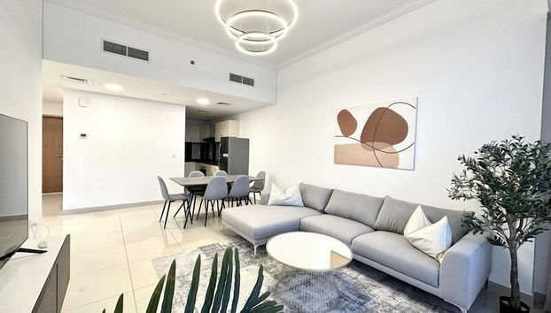 Charming 1BR Ocean Heights - Foto 5, Zona de estar