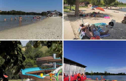 Grand chalet en bois climatisé avec vue sur le lac - Photo 17