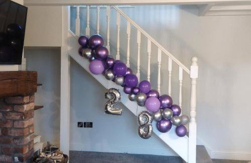 Barley Cottage - 5* Cyfie Farm with log burner and private covered hot tub - Foto 24