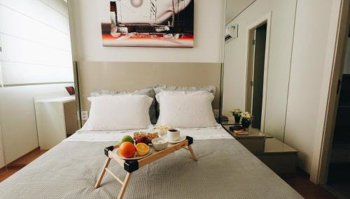 LRFlat 3 - Flat para pessoas exigentes com requinte e conforto próximo de tudo! Garagem e portaria 24h - Foto 5