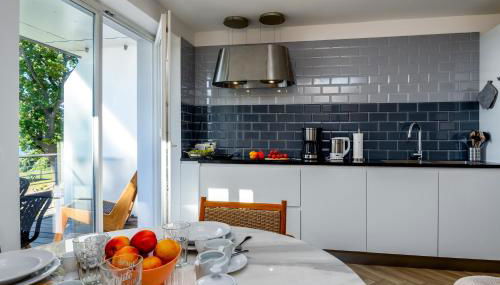 Sassnitz - Freier Meerblick, Sauna, Fitnessbereich- FeWo Dwarslöper - Foto 4