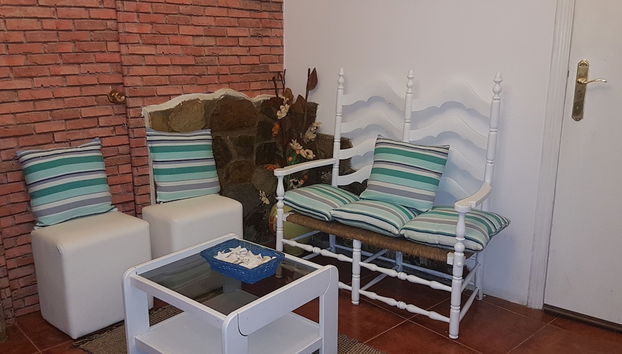 Coin salon dans le hall