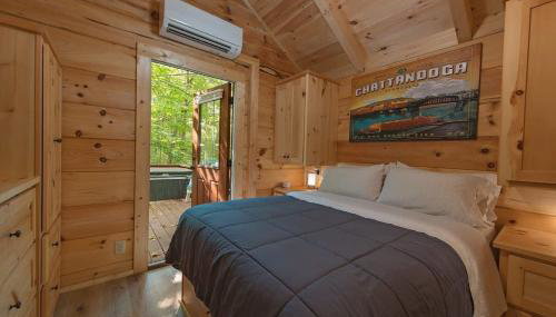 Apollonie Cabin Lookout Mountain Hot Tub - Foto 4