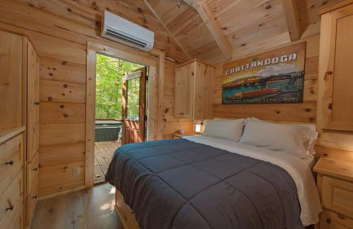 Apollonie Cabin Lookout Mountain Hot Tub - Foto 4