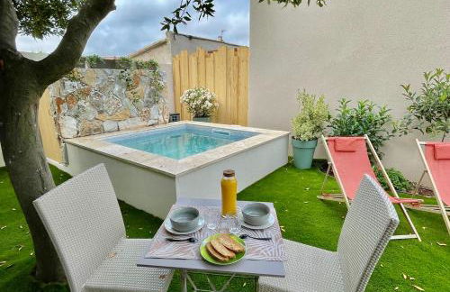 Studio Piscine Balnéo Chauffée - Foto 11