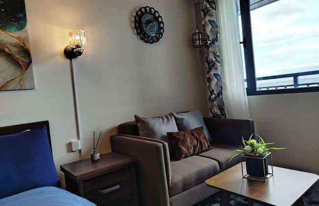 Air Residences-Modern studio w/ City skyline view - Foto 9