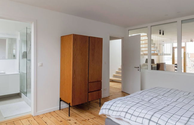 Top Floor New Duplex Stunning View In Trendy St Gilles - Foto 3