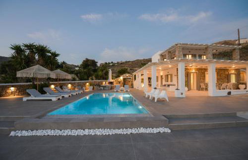 Villa "Kalli" with private pool - beachfront - Kalo Livadi - Foto 58