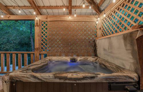 Smokies Cabin with Hot Tub and Arcade Games - Photo 45
