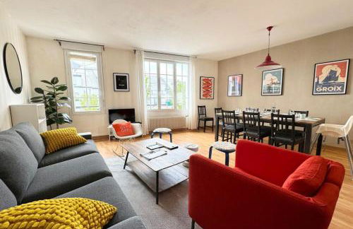 Grand appartement Cosy - Terrasse - 50m de l’océan - Foto 8