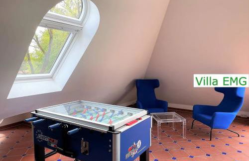 Luxus Ferienhaus Villa EMG Hannover, Messe, Braunschweig mit Sauna, Garten für Familien Gruppen bis 25 Personen - Foto 58