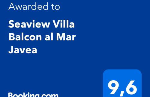 Seaview Villa Balcon al Mar Javea - Foto 6