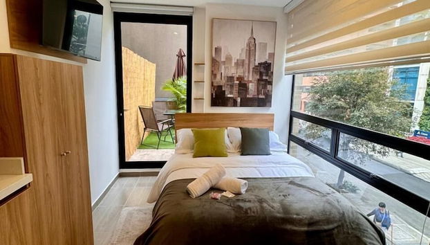 203-Oasis Urbano Con Terraza - Foto 4, Habitación