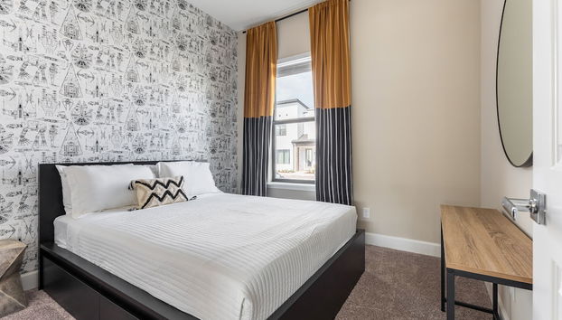 Fascinating 4br 3ba Pool Near Universal Studios 4 Bedroom Home by RedAwning - Foto 2, Habitación