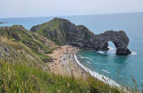 Jurassic Bliss - stylish static caravan with partial sea view at Durdle Door - Foto 46