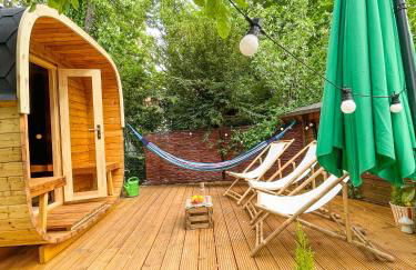 Souterrainwohnung mit großem Garten und Sauna - Photo 26