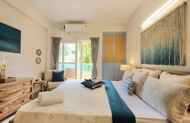 Alaya Stays Veera Marina 1BHK with Pool - Foto 8