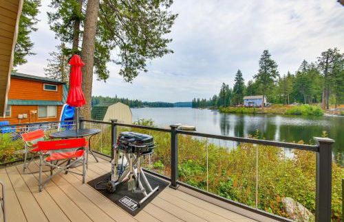 Steps to Sacheen Lake Cute Studio Cabin with Deck - Foto 1