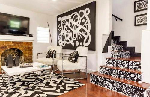 4BD 2BA - Black&White ArtBNB - Antique Row WPB - Foto 8