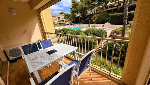 T2 avec piscine et accès privé à la mer - Foto 3